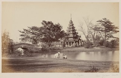 Ansicht der Eden Gardens, Kalkutta von Unknown photographer