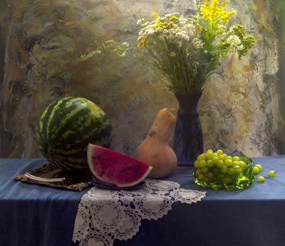 Rustikales Ernte-Stillleben von UstinaGreen