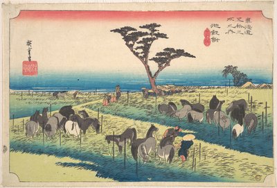 Chiryu, Shuka Uma Ichi von Utagawa Hiroshige