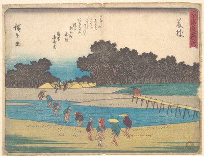 Fujieda von Utagawa Hiroshige