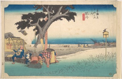 Fukuroi; De Chaya von Utagawa Hiroshige