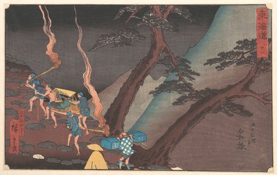 Hakone von Utagawa Hiroshige