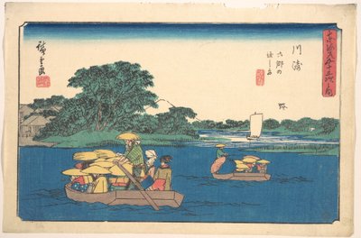 Kawasaki von Utagawa Hiroshige