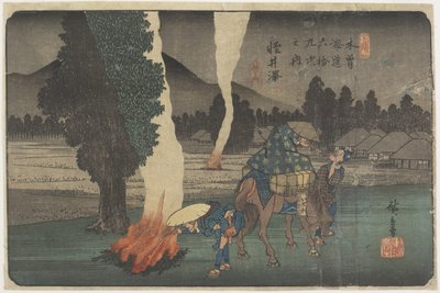 Nr.19 Karuizawa von Utagawa Hiroshige