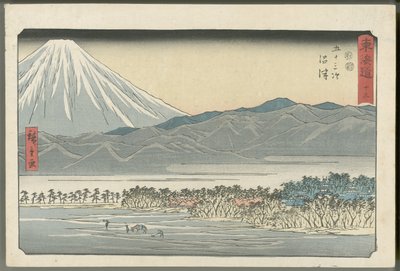 Numazu von Utagawa Hiroshige