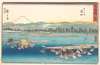 Shimada von Utagawa Hiroshige