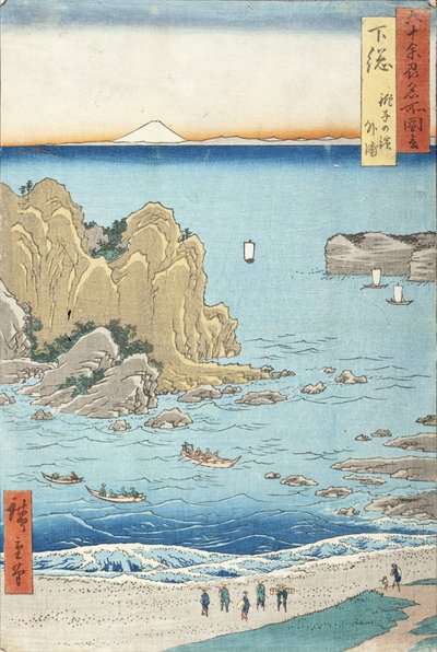 Provinz Shimōsa, Chōshi-Strand, Toura von Utagawa Hiroshige