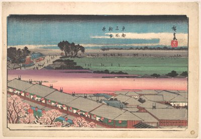 Shin Yoshiwara von Utagawa Hiroshige