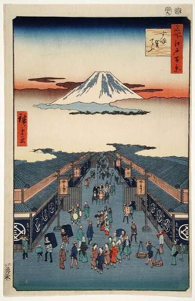 Suruga-chō von Utagawa Hiroshige