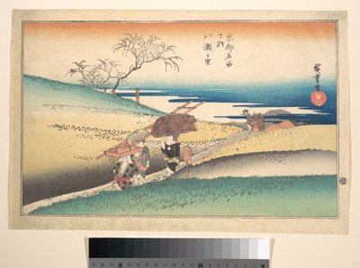 Dorf Yase von Utagawa Hiroshige
