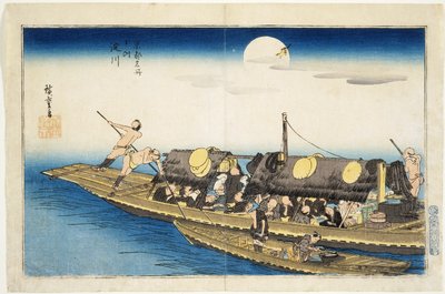 Yodo-Fluss von Utagawa Hiroshige