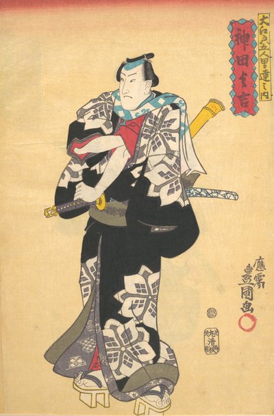 Druck, 19. Jahrhundert von Utagawa Kunisada