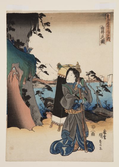 Ansicht von Yui von Utagawa Kunisada