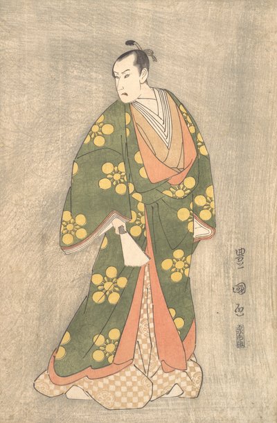 Bando Hikosaburo III in der Rolle von Sugawara no Michizane von Utagawa Toyokuni I