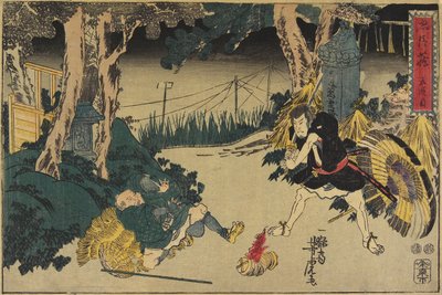 Akt 5 von Utagawa Yoshitora