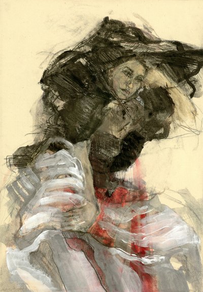 Dramatische weibliche Figur von Ute Rathmann