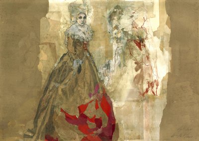 Porträt einer Eleganten Dame von Ute Rathmann