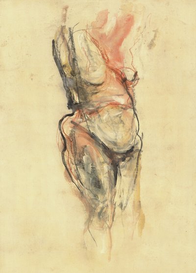 Rote Aktstudie von Ute Rathmann