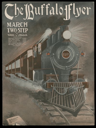 Der Büffelflieger, ca. 1770-1959 von Vandersloot Music Publishing Company