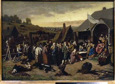 Das Urteil von Pugatschow von Vasili Grigorevich Perov