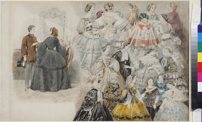 Damenmode von Vasili Semenovich Sadovnikov