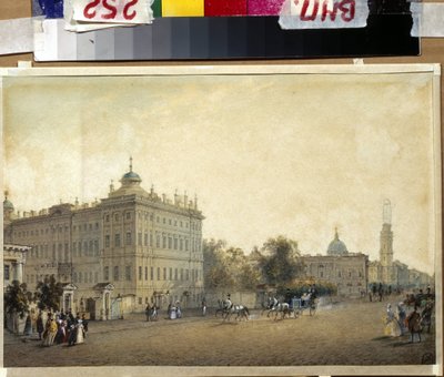 Sankt Petersburg. Der Anitschkow-Palast von Vasili Semenovich Sadovnikov