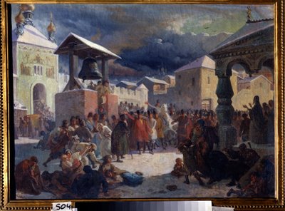 Das Veche in der Republik Nowgorod von Vasily Grigorievich Khudyakov