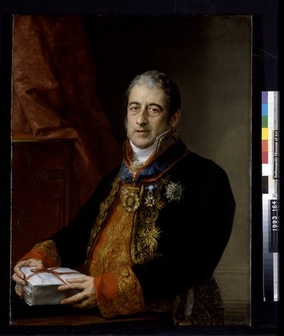 Porträt von Juan Miguel De Grijalba von Vicente Lopez y Portana