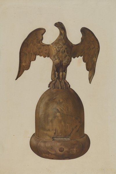 Fahnenmastspitze von Victor F. Muollo