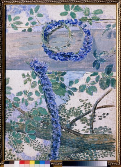 Die Girlanden der Kornblumen. Gemälde von Viktor Borisov-Musatov (1870-1905) 1905 Staatliche Tretjakow-Galerie, Moskau von Viktor Elpidiforovich Borisov Musatov