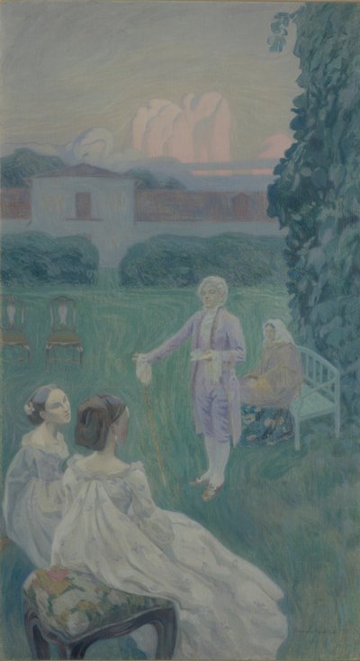 Harmonie, 1900 von Viktor Elpidiforovich Borisov Musatov