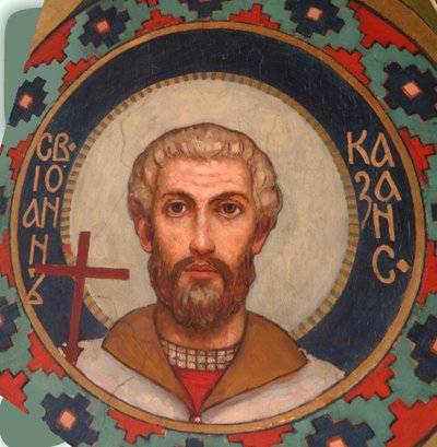 Heiliger Märtyrer Johannes von Kasan, 1885-1896 von Viktor Mikhaylovich Vasnetsov