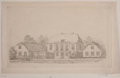 Eine Villa in der Frederiksberg Allee von Vilhelm Kyhn