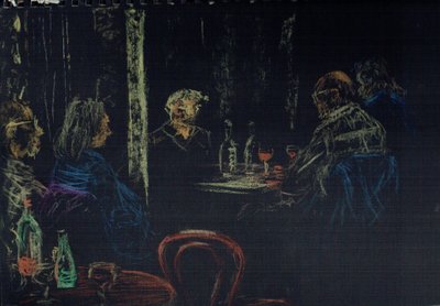 Publikum im Londoner Club von Vincent Alexander Booth