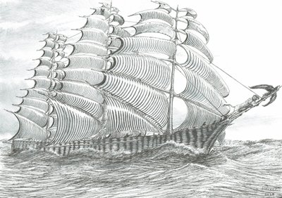 Sturmerschaffer Aralsee, 2020 von Vincent Alexander Booth