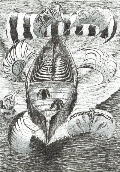 Sturmerschaffer Philippinisches Meer von Vincent Alexander Booth