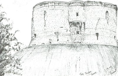 Der Turm, York, 2003 von Vincent Alexander Booth