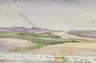 Antelope Hills und Big Canadian River, 1869 von Vincent Colyer