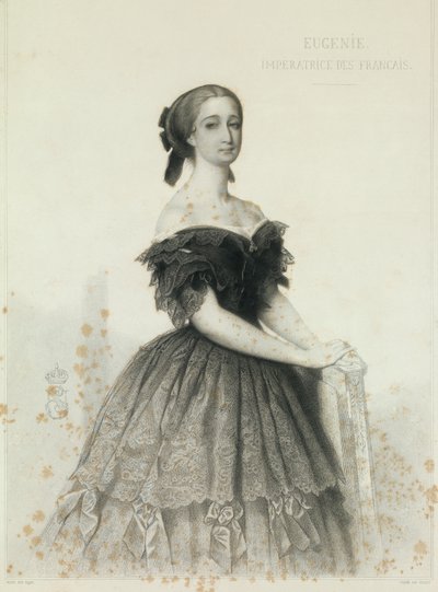 Porträt der Kaiserin Eugénie von Vincent Vidal