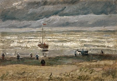 Zeegezicht bij Scheveningen von Vincent van Gogh