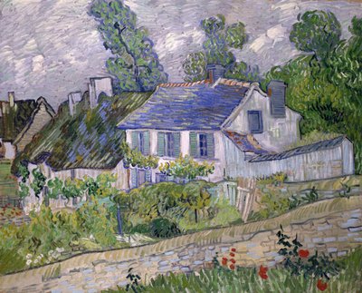 Häuser in Auvers von Vincent van Gogh