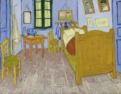 Das Schlafzimmer von Van Gogh in Arles von Vincent van Gogh