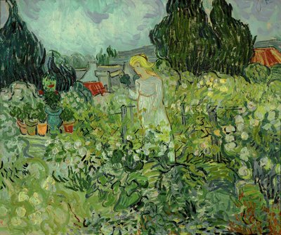 Mlle. Gachet in ihrem Garten in Auvers-sur-Oise von Vincent van Gogh