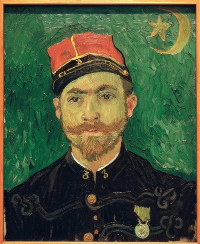 Porträt von Milliet von Vincent van Gogh