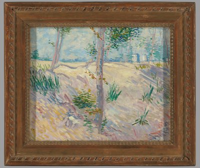 Flussufer mit Bäumen von Vincent van Gogh