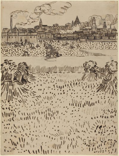 Die Ernte von Vincent van Gogh