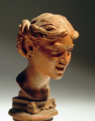 Kopf einer Frau aus Capri von Vincenzo Gemito