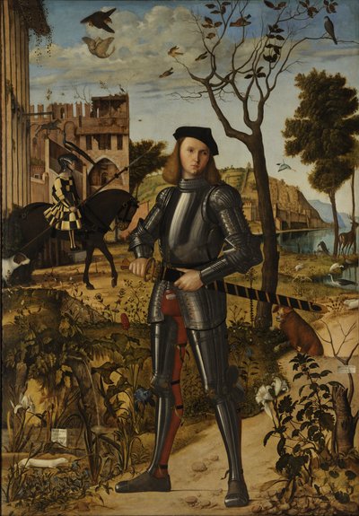 Porträt eines Ritters von Vittore Carpaccio
