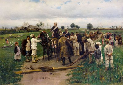 Die Zahlung eines Lösegelds für die Braut von Vladimir Egorovic Makovsky