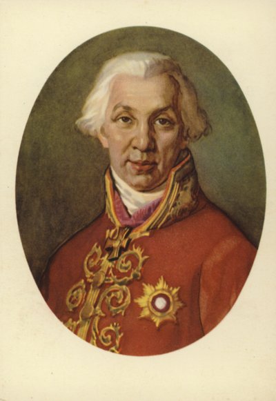 Gavrila Derzhavin, russischer Dichter von Vladimir Lukich Borovikovsky